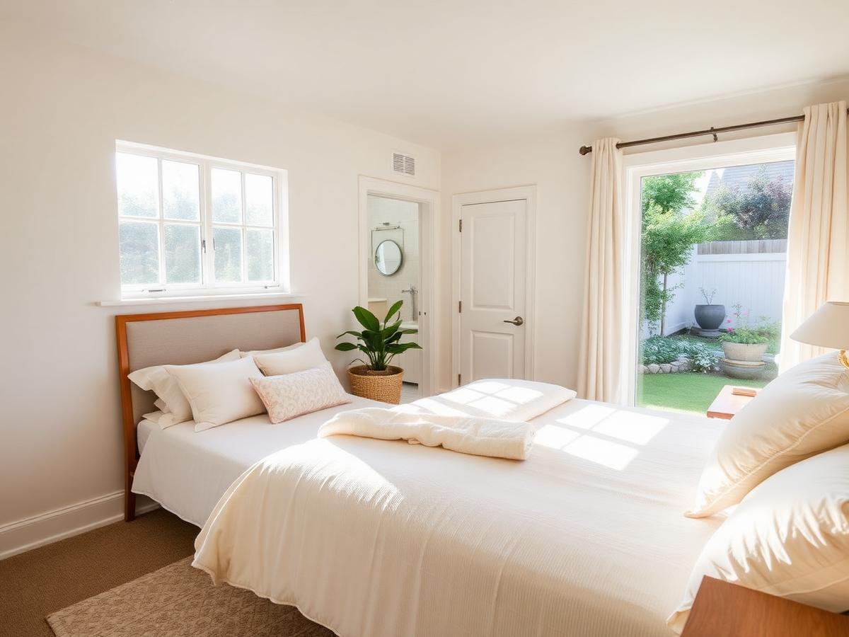 Garden bedroom